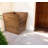 21" Brown Solid Teak Wood Indoor Outdoor Square Planter Box
