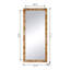 Miroir de plancher rectangulaire 31,5 x 1,6 x 71 po
