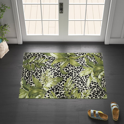 Ananke Block Print Area Rug