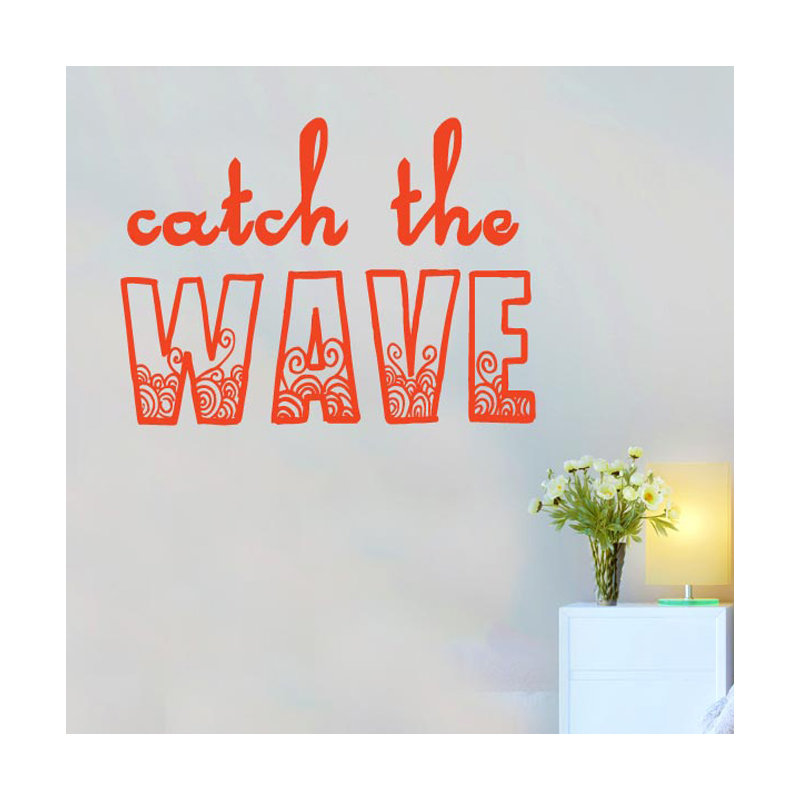 Wall Decal, Orange, Large