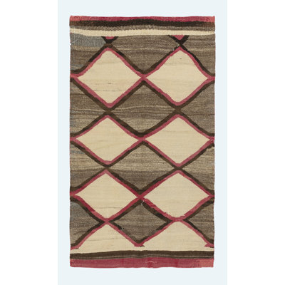 American Indian Navajo Ganado Kilim Rug