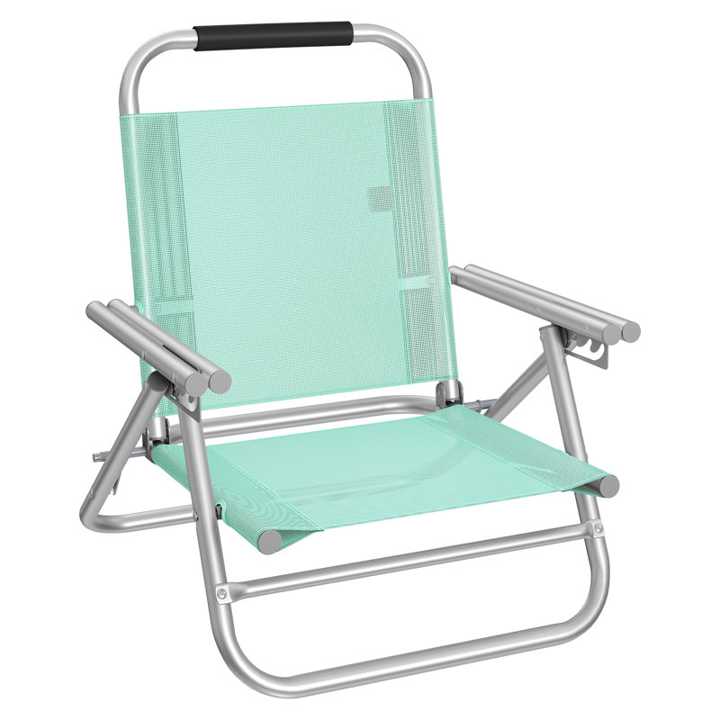 Chaquille Folding Beach Chair, Green