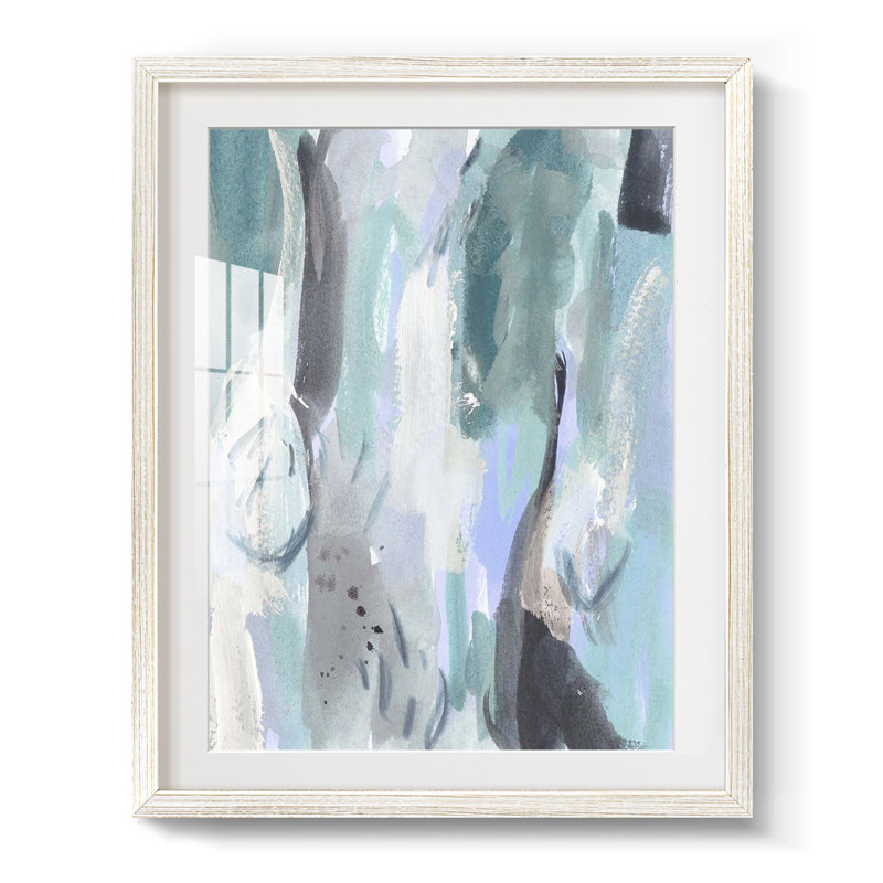 «Ocean Crush I», impression encadrée, H 28,5 po x l 20,5 po, Blanc