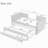 3 Drawers Upholstered Daybed With Trundle-119712214