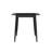 Kyley Rectangular Dining Table, Mid-Century Modern Kitchen Table, Luxury Sintered Stone or Glass Dining Room Furniture, Heavy Duty 4-Leg Steel Frame Centerpiece-2122807654-2122807653