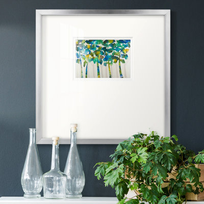 Tall Trees VII - peinture sur toile tendue
