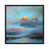 Black Floater Framed