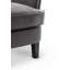 Calum Faux Leather Buttoned Accent Wingback Chair-733682706