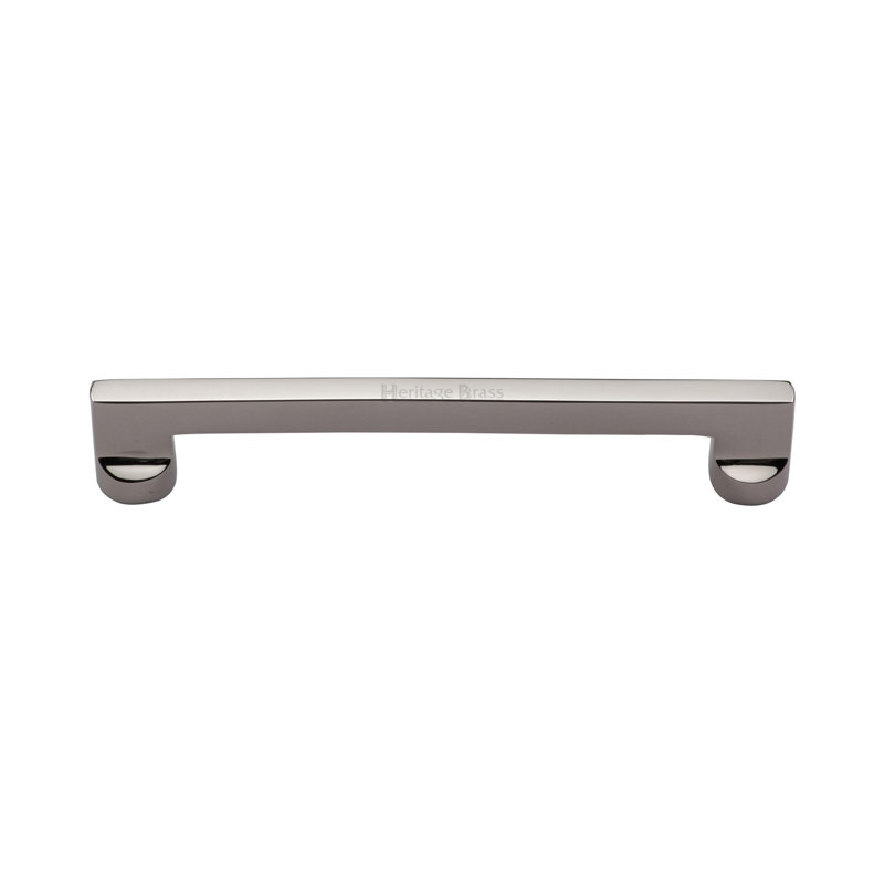 Heritage Brass Heritage Cabinet Pull Apollo Design, 1cm H x 17.2cm W x 3.5cm D, Polished Nickel