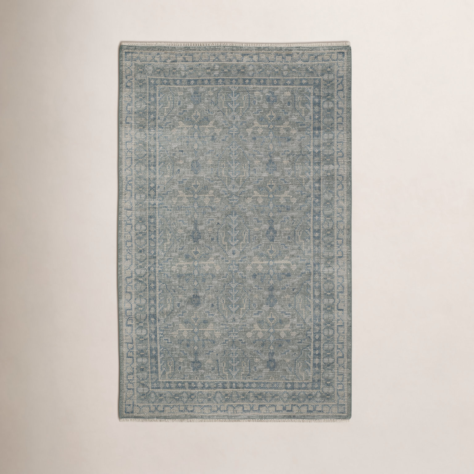 Zuri Hand Knotted Wool Indoor Rug, Rectangle 8'9" x 11'9"