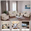 Ensemble de canapé inclinable 3 pièces-1263852806