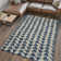 Maurisa Moroccan Triangle Geometric Cream/Navy Rug
