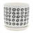 S/2 5/6" Aztec Planter W/ Saucer