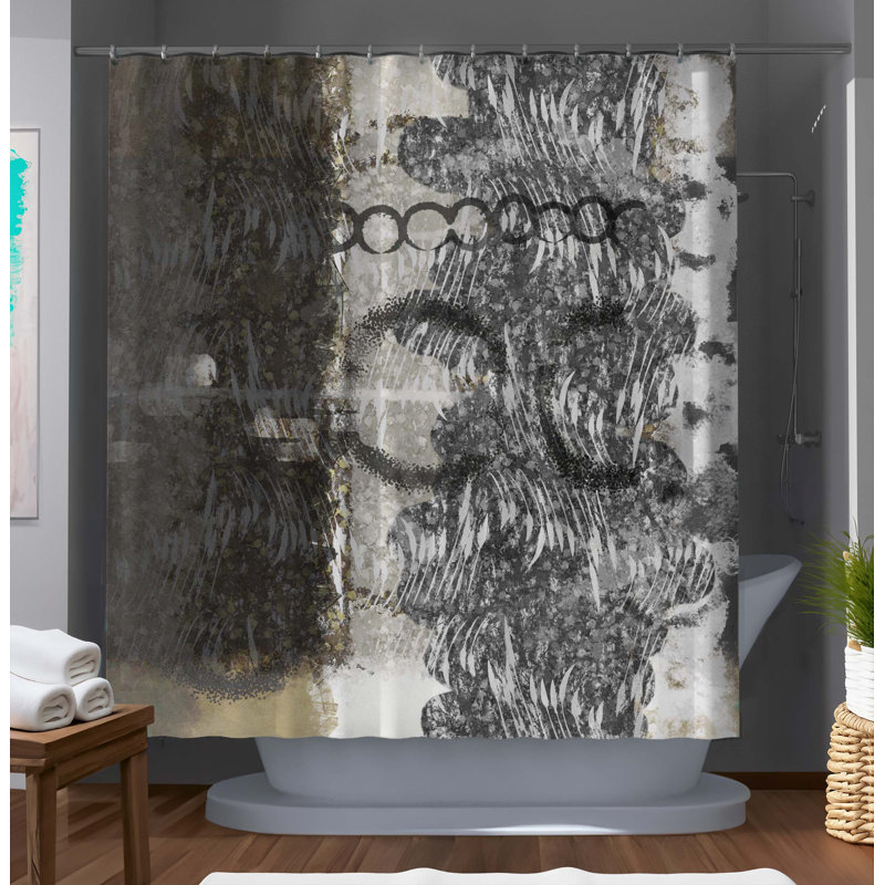 Abstract Shower Curtain