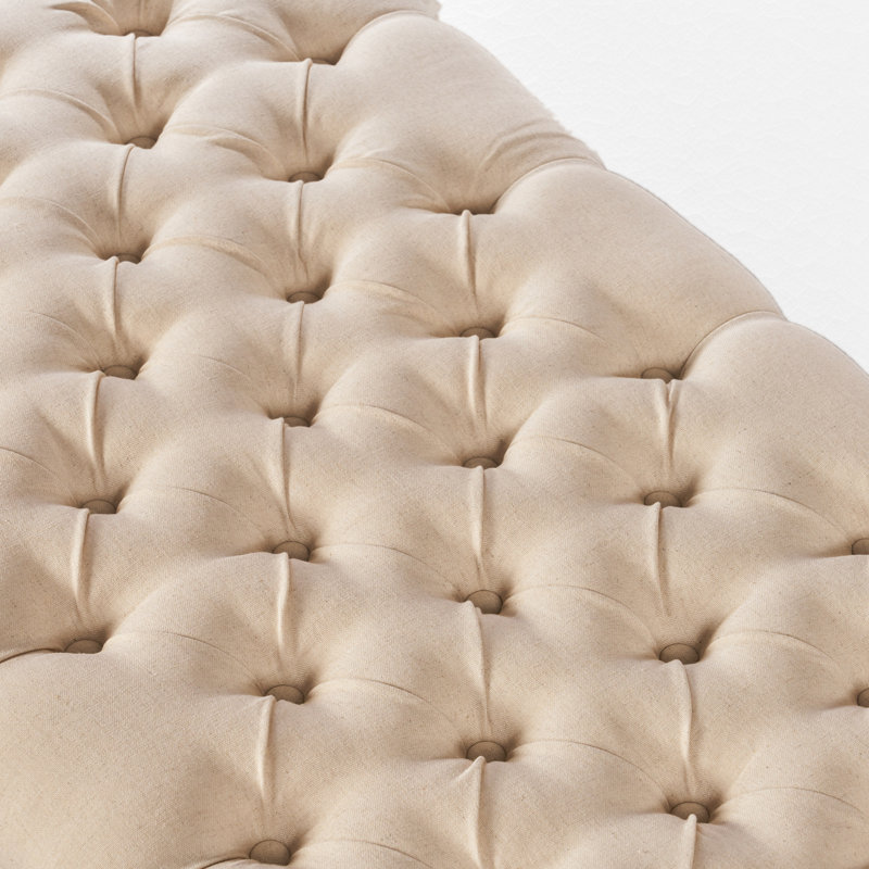 Upholstered Storage Ottoman, Belge