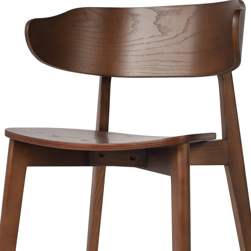 Franco Solid Wood Side Chair, Umber Ash