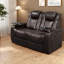 Canapé inclinable ergonomique en cuir véritable, cinéma maison moderne