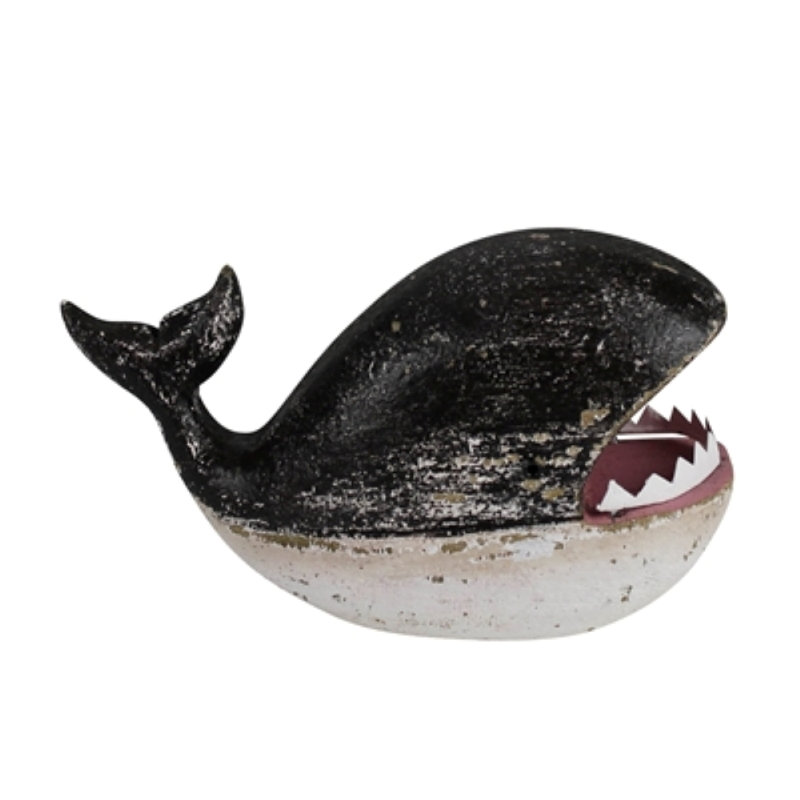 Baleine avec dents, bois