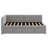 L-Shaped Upholstered Daybed With Pop Up Trundle And USB Ports-114200800