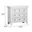 Table de chevet avec USB, blanc-1811512666