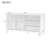 Wave-pattern Navy Sideboard With Functional Storage For Modern Homes
