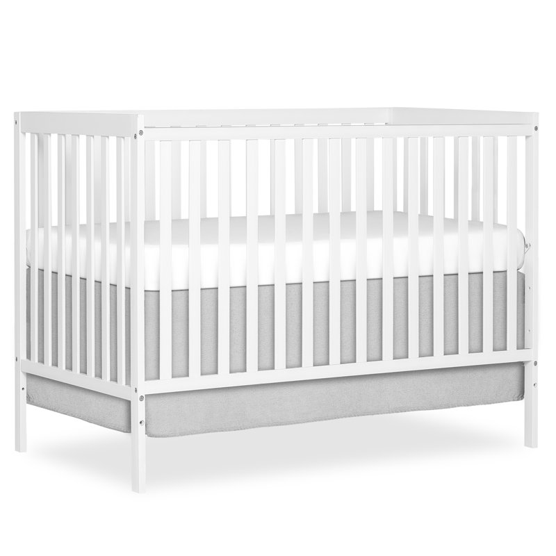 Synergy Convertible Crib, White