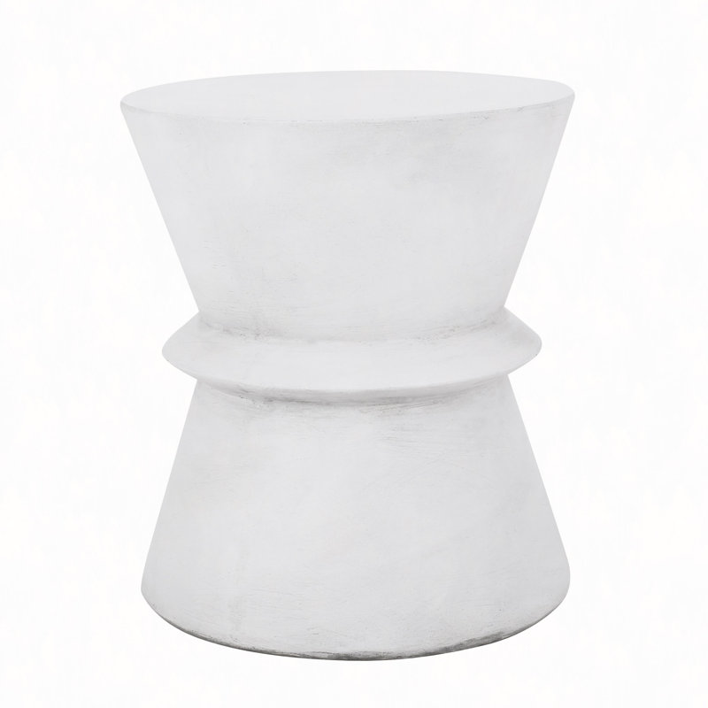 Outdoor Lightweight Concrete Side Table