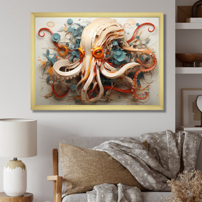" Squid Enigmatic Cephalopod Geometric II "