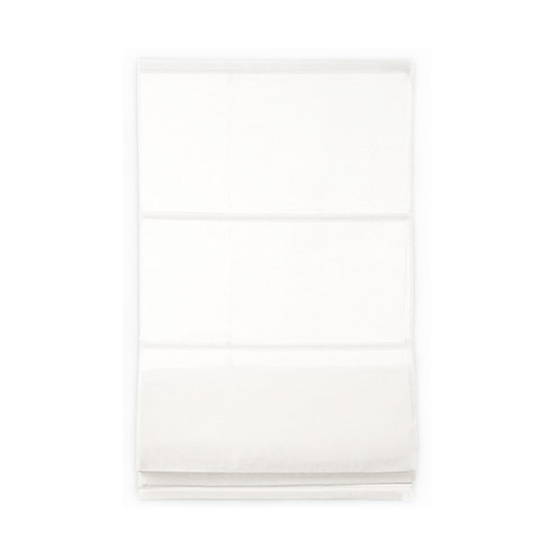 Carlina Sheer Roman Blind, White
