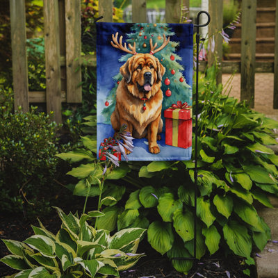 Christmas Reindeer Garden Flag