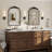 Amara Vintage Baroque Style Tempered Glass French Cleat Mounted Wall Mirror-1311264791-1311264797