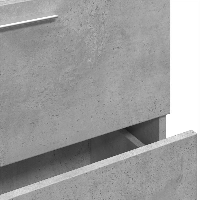 Britzel Under Sink Cabinet, Concrete grey