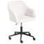 Beliani VENICE Boucle Office Chair-862432863