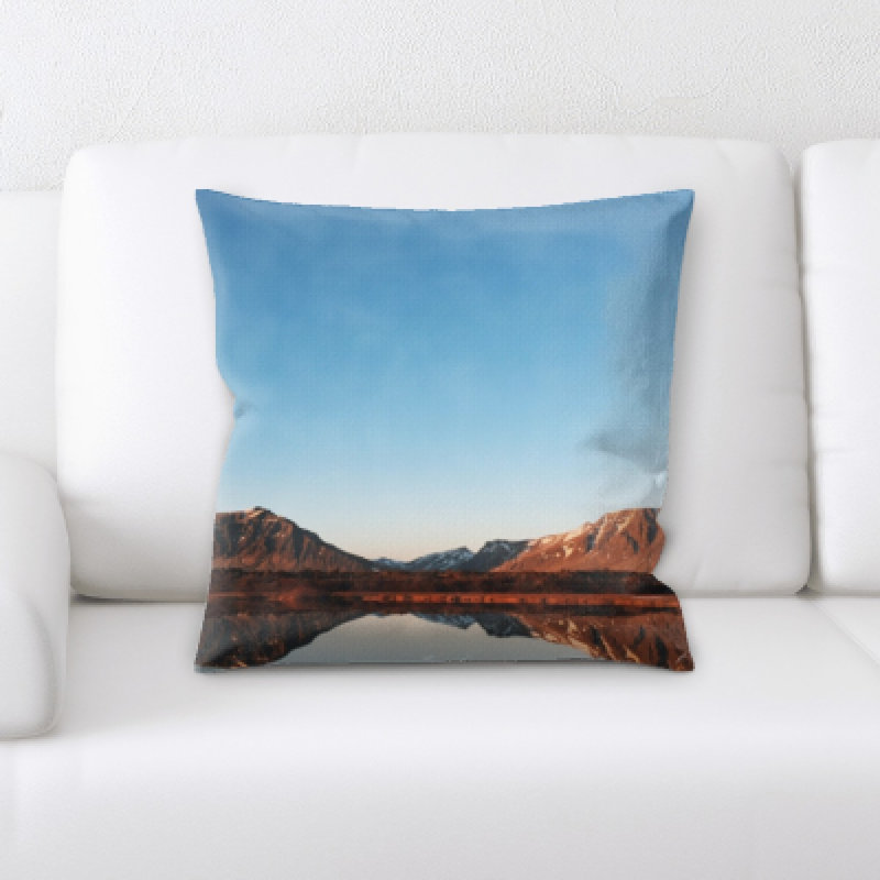 Microsuede Throw Pillow
