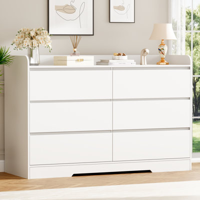Commode double 6 tiroirs, l 47,2 po