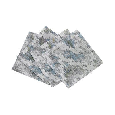 Chevron Cotton Sateen Cocktail Napkins