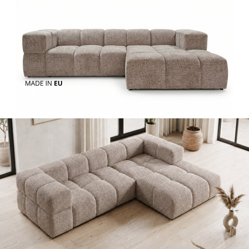 3 Seater Sectional, Right Hand Facing