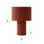 Dercy Fabric Table Lamp