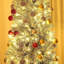 Arbre de Noël artificiel 6 pi 7,5 po / 9 pi avec lumières DEL bicolores et base en métal-1597736098