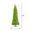 Lime 9' H Artificial Fir Christmas Tree