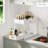 StorageBud Non-Slip Grip Kitchen Under Sink Organizer with Side Caddy & Sliding Drawer-128784387-79700255