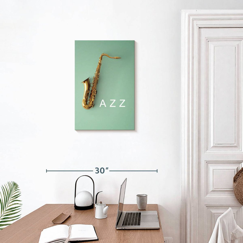 Abarca Jazz Saxophone, 24" H x 16" W