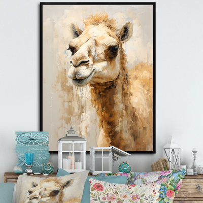 " Minimalism Beige Camel I "