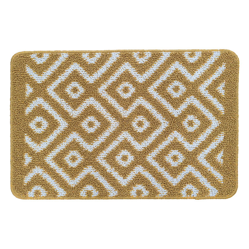 My Stain Resistant Kitchen Mat, Rectangle 50 x 75 cm, Grey