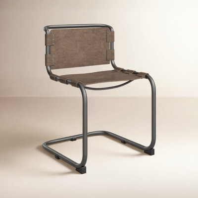 Otelia Genuine Leather Dining Chair