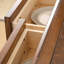 Banc de rangement pour chaussures en bois massif noyer-1468494617