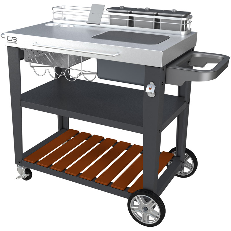 Charbroil Entertainer Deluxe Indoor/Outdoor Grilling & Bar Cart