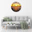 Julide Glass Wall Clock