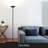 SkyLite 65 in. Industrial LED Floor Lamp with Dimmer