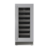U-Line 15"W. Home 2.8 Cu.Ft. Wine Refrigerator - Panel Ready